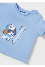 Mayoral Dream Blue Surf Dog Bathsuit Set