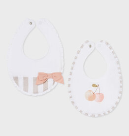 Mayoral Cherries 2 Bib Set