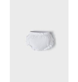 Mayoral White Baby Bloomers