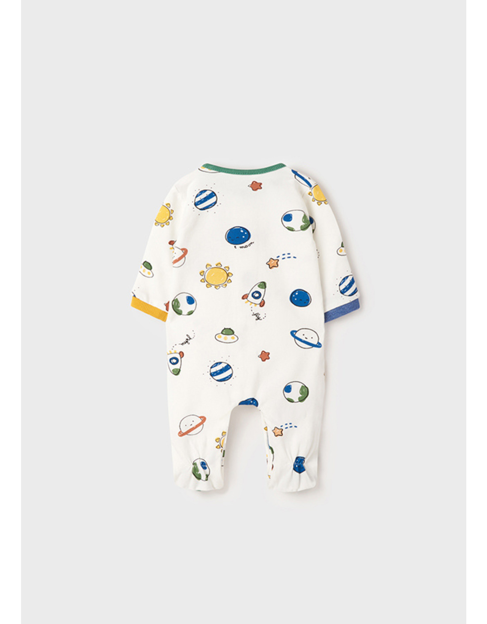 Mayoral To the Moon Set of 2 Long Onesies