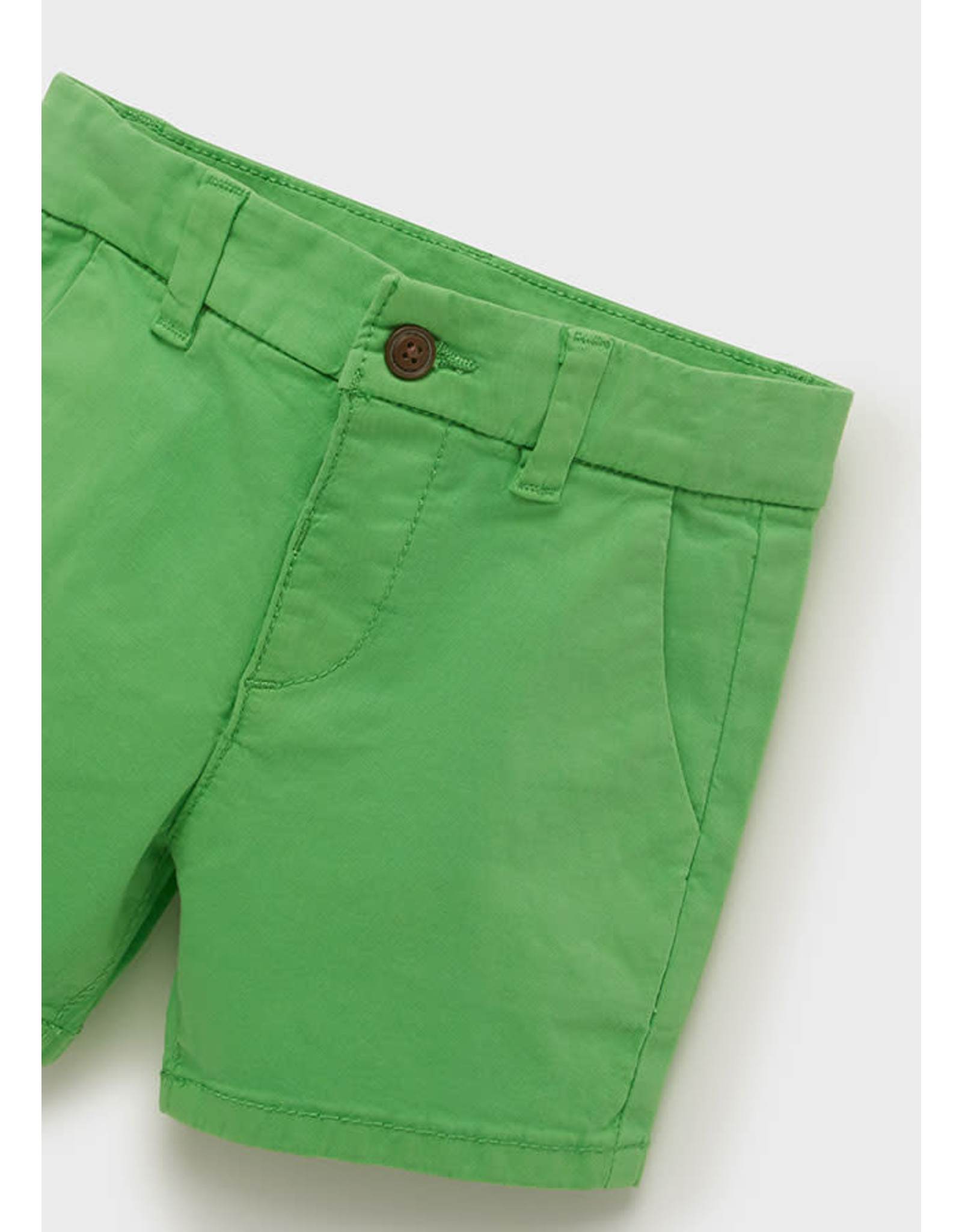 Mayoral Seaweed Twill Chino Shorts