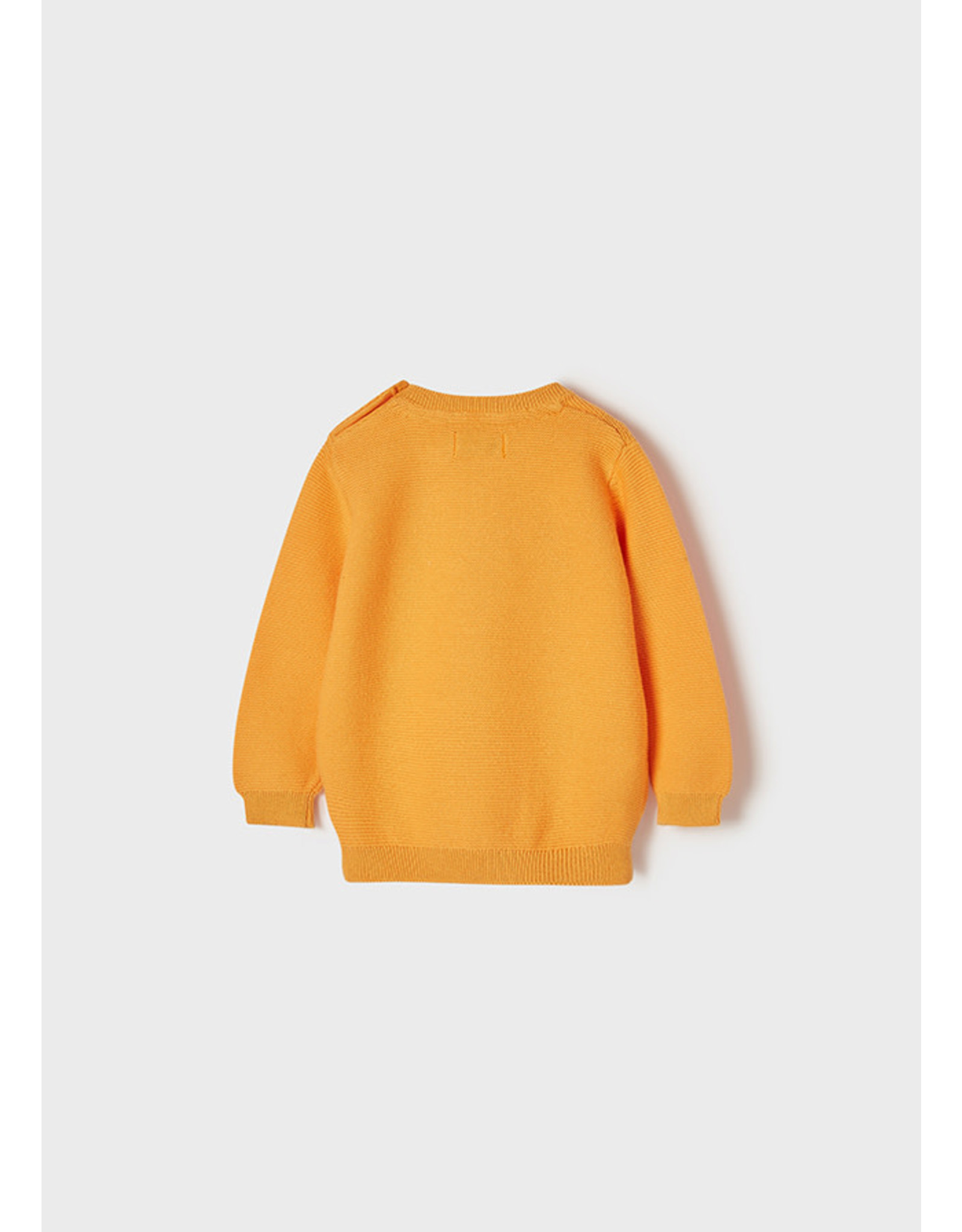 Mayoral Tangerine Cotton Sweater