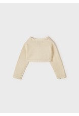 Mayoral Champagne Knit Cardigan