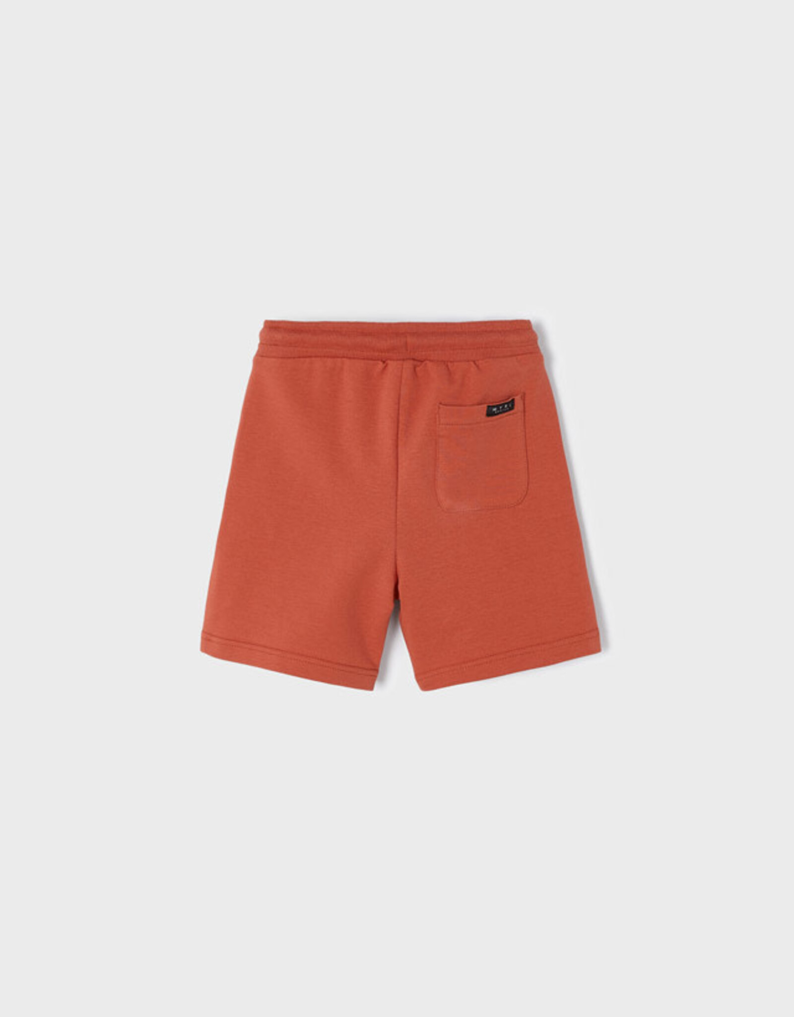 Mayoral Terracotta Fleece Shorts