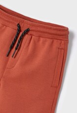 Mayoral Terracotta Fleece Shorts