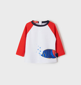 Mayoral Long Sleeve "Blue Fish" T-Shirt