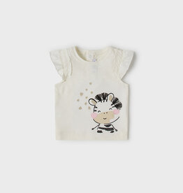 Mayoral Short Sleeve Zebra T-Shirt