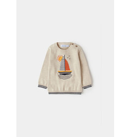Mayoral Sailing Embroidered Sweater