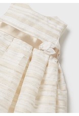 Mayoral Natural Stripe Dress