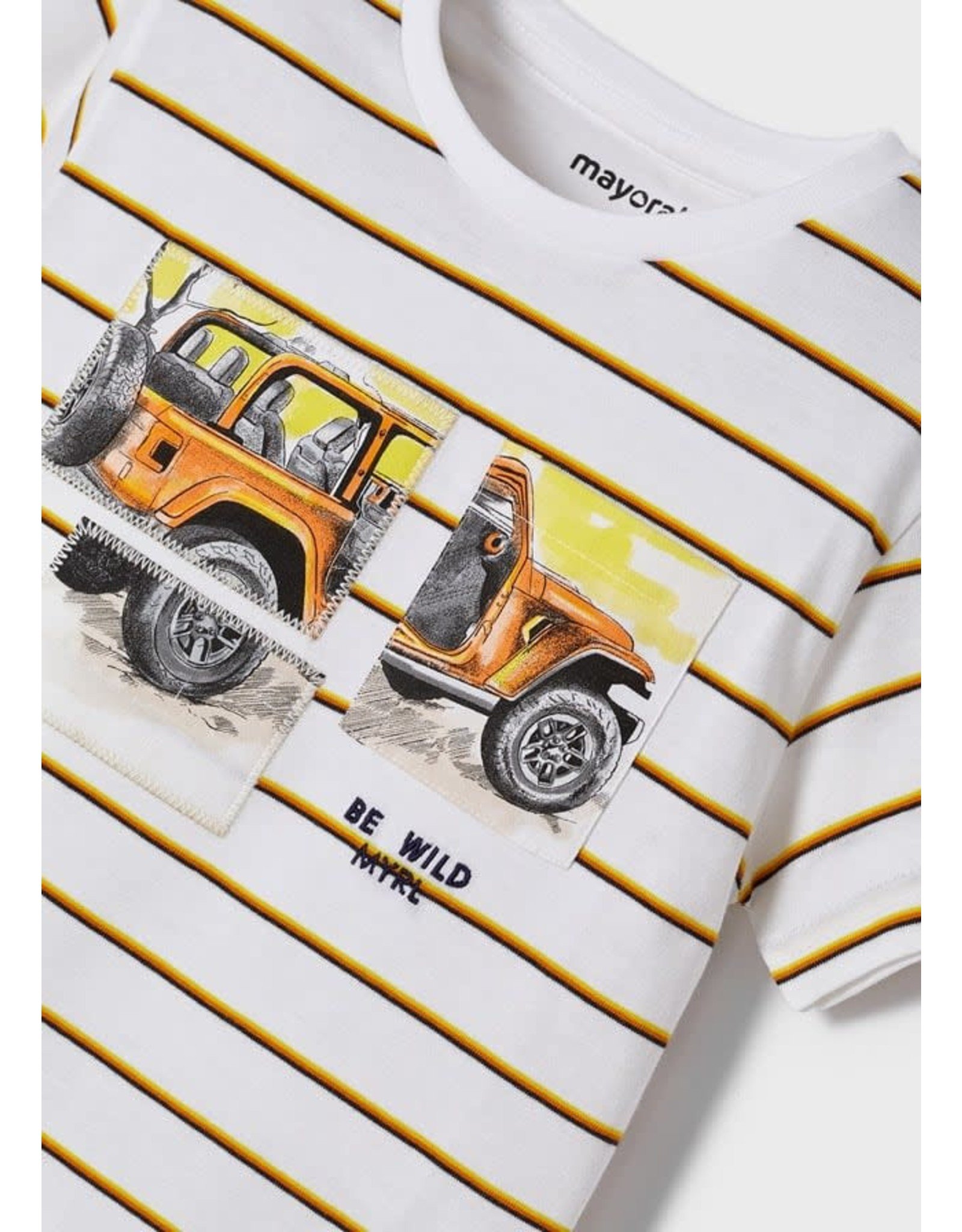 Mayoral Jeep Stripe T-Shirt