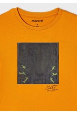 Mayoral Orange Lenticular T-shirt