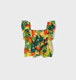 Mayoral Tropics Printed Blouse