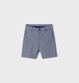 Mayoral Aquarium Tailored Linen Shorts