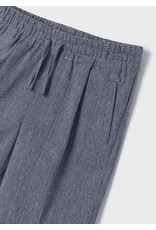 Mayoral Navy Pleated Bermuda