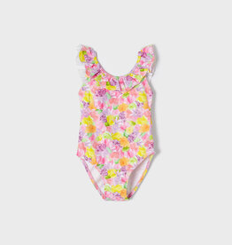 Mayoral Lilac Printed Swimsuit