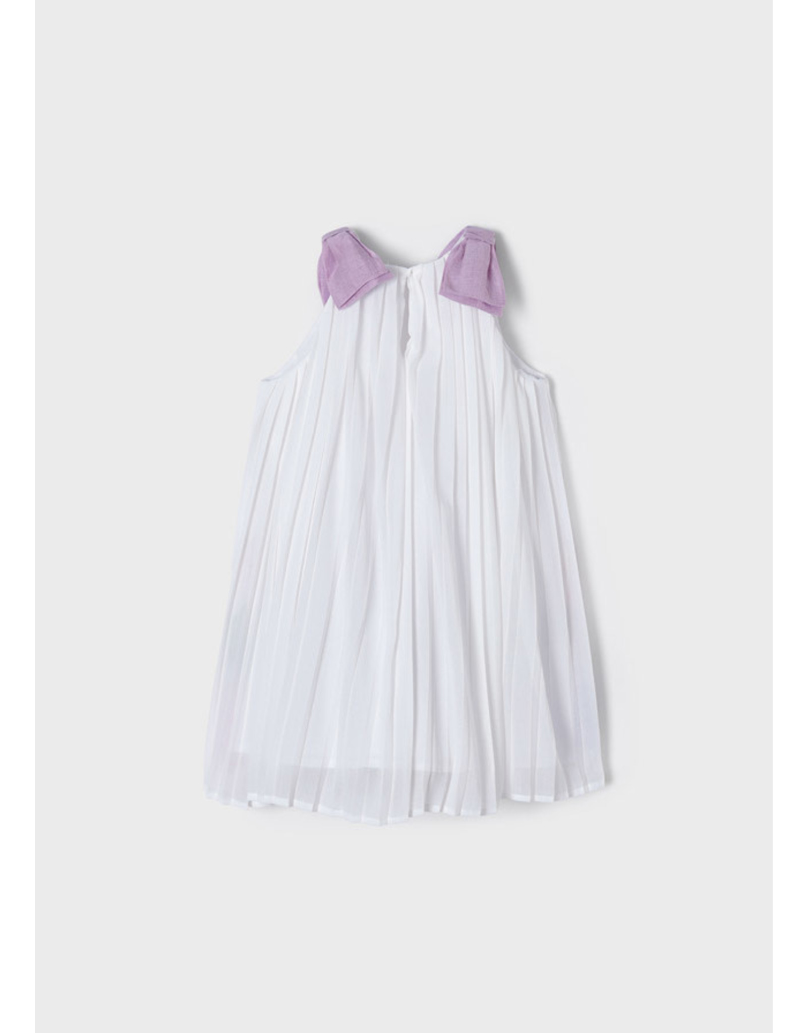 Mayoral Lilac Pleated Dress