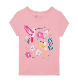 Deux Par Deux Rose Tan Print T-Shirt