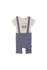 Deux Par Deux "I Like My Bike" Bodysuit & Short Set