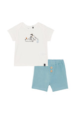 Deux Par Deux Camping Top & Short Set