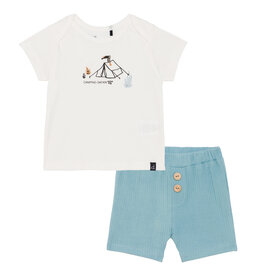 Deux Par Deux Camping Top & Short Set