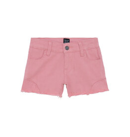 Deux Par Deux Light Coral Denim Short