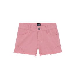 Deux Par Deux Light Coral Denim Short