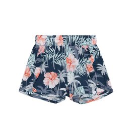 Deux Par Deux Flamingo Palm Tree Shorts