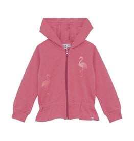 Deux Par Deux Flamingo Hooded Jacket