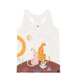 Deux Par Deux Jungle Tank Top