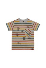 Deux Par Deux Stripe Camping Top