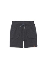 Deux Par Deux Charcoal Mix French Terry Short