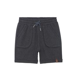 Deux Par Deux Charcoal Mix French Terry Short