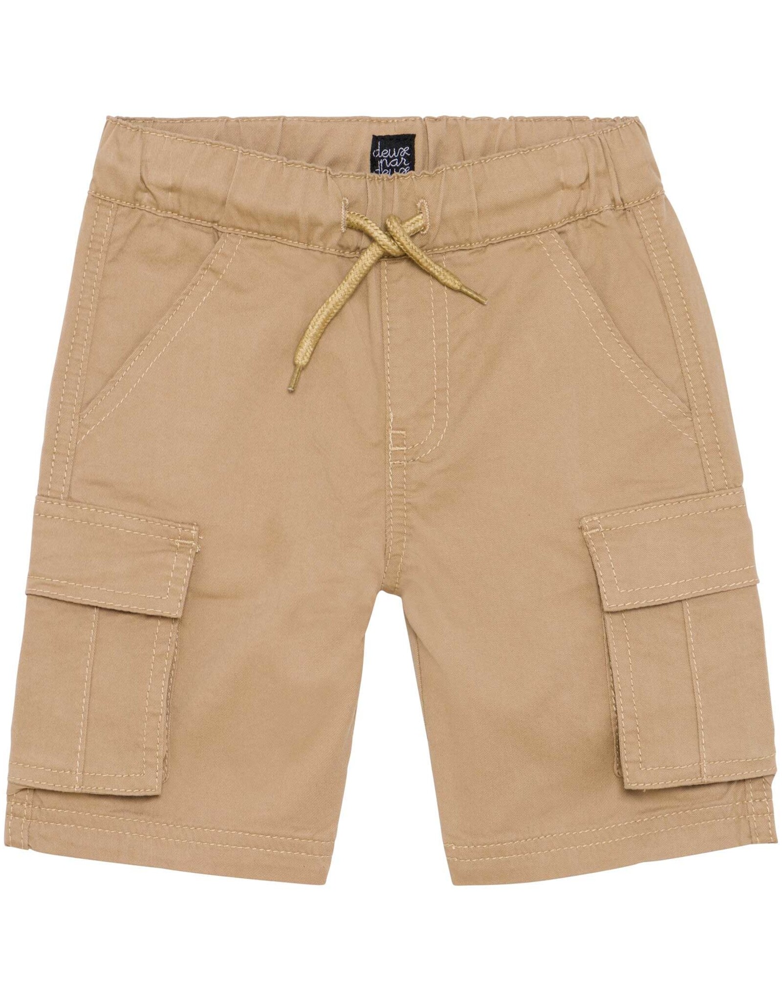 Deux Par Deux Twill Stretch Short w/Cargo Pocket