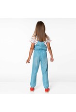 Deux Par Deux Light Blue Denim Overall w/Pocket