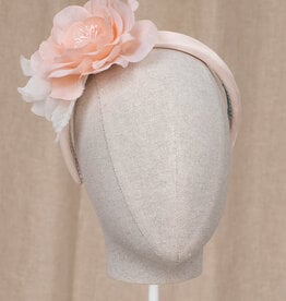 Abel & Lula Salmon Flower Headband