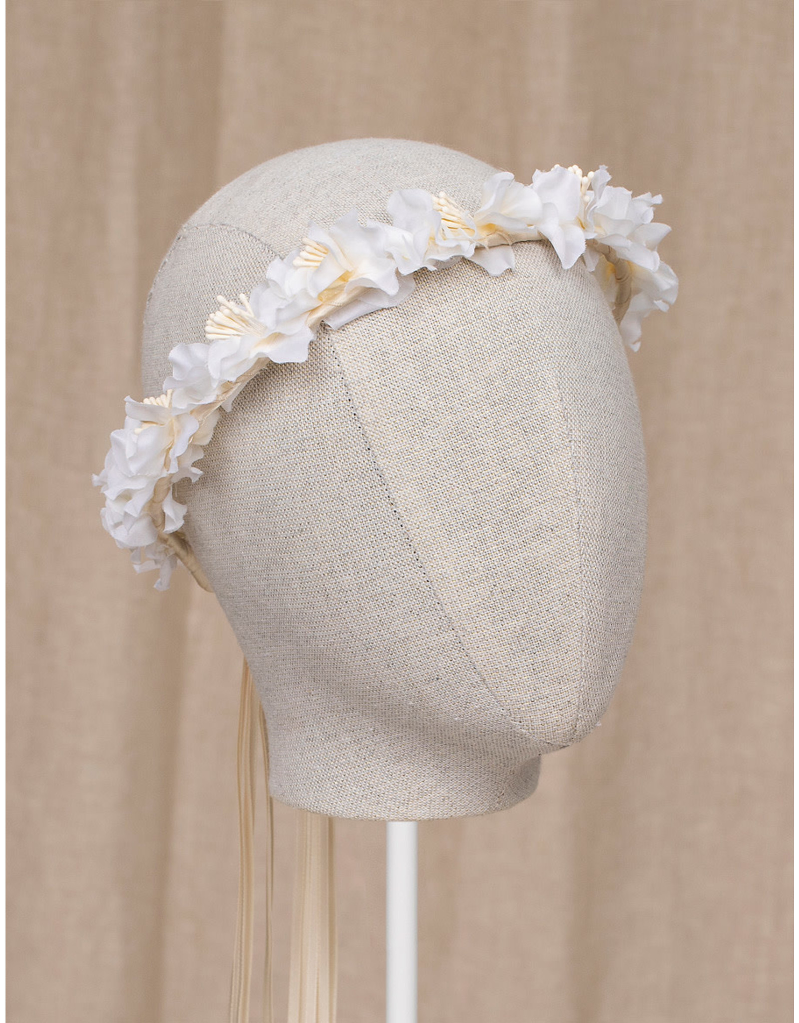 Abel & Lula Cream Flower Crown