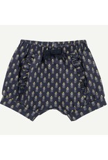 Oliver & Rain Gold & Charcoal Geo Ruffle Short