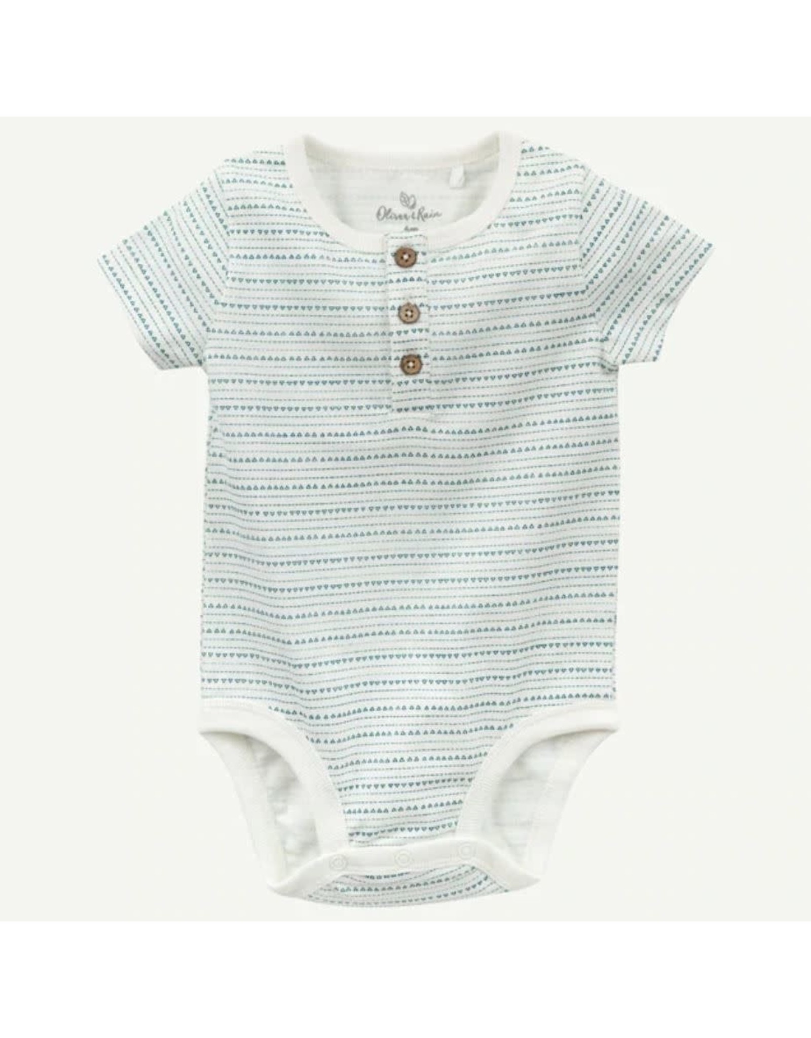 Oliver & Rain Amazon Geo Print Bodysuit