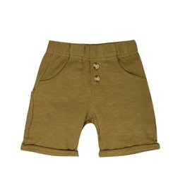 EMC Boys Green Fleece Shorts