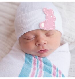 ilybean Nursery Beanie - Pink Bunny Patch