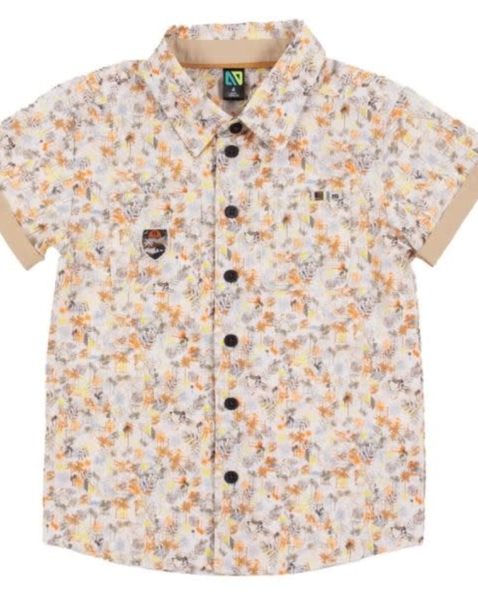 Noruk Ivory Tropics Button Up