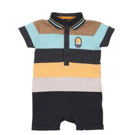 Noruk Save the Planet Striped Romper