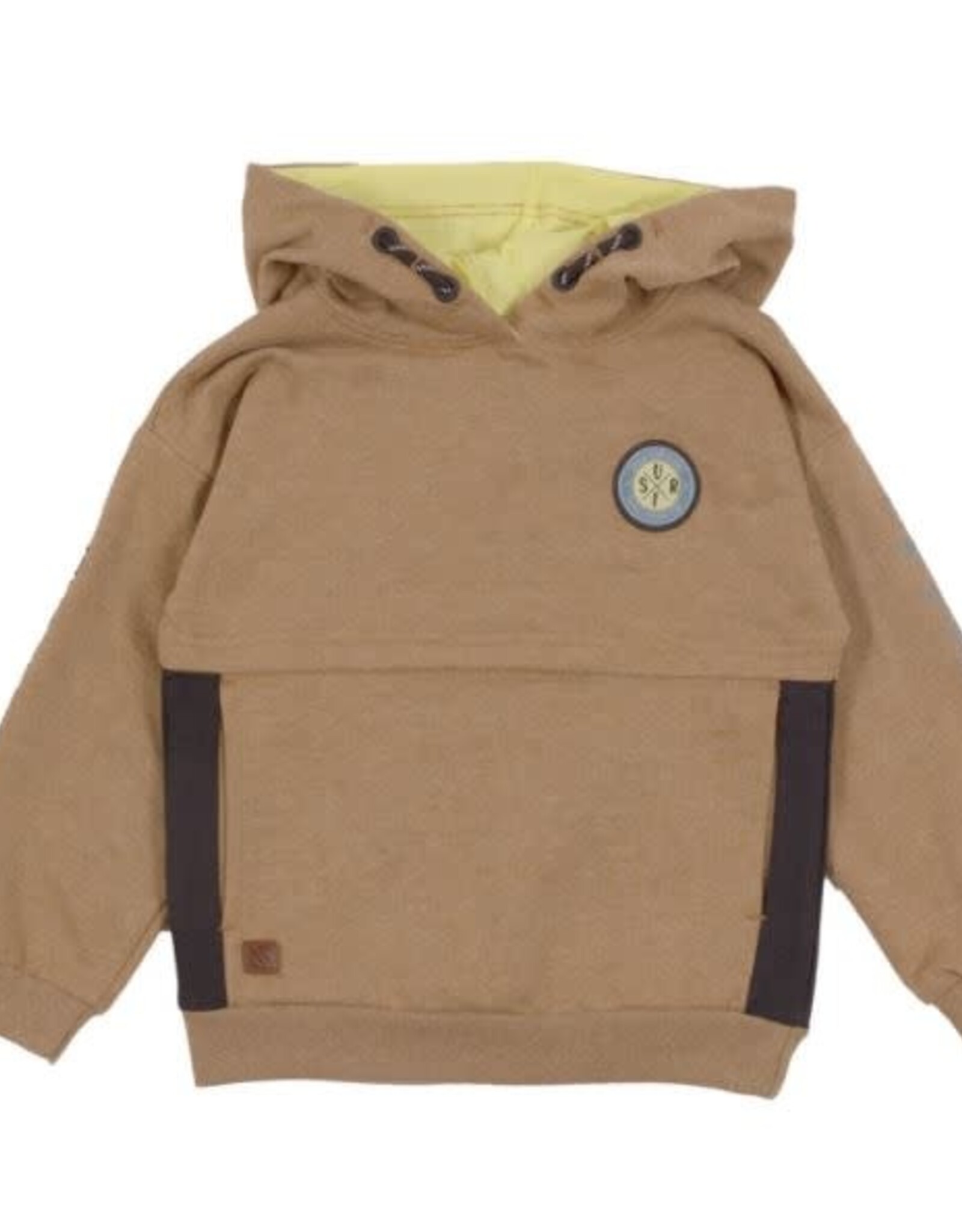 Noruk Retro Traveler Taupe Hoodie