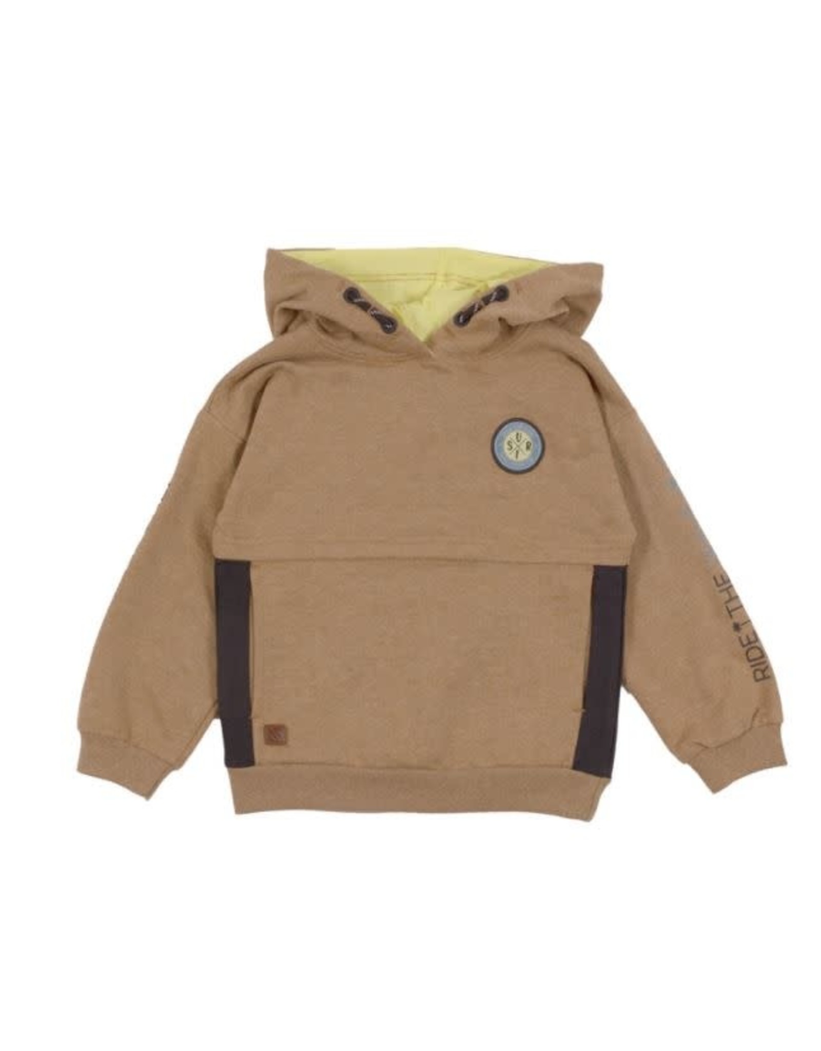 Noruk Retro Traveler Taupe Hoodie