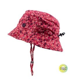 Noruk Red Floral UV Hat