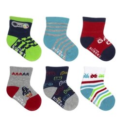 Robeez Gamer Socks 6 Pairs