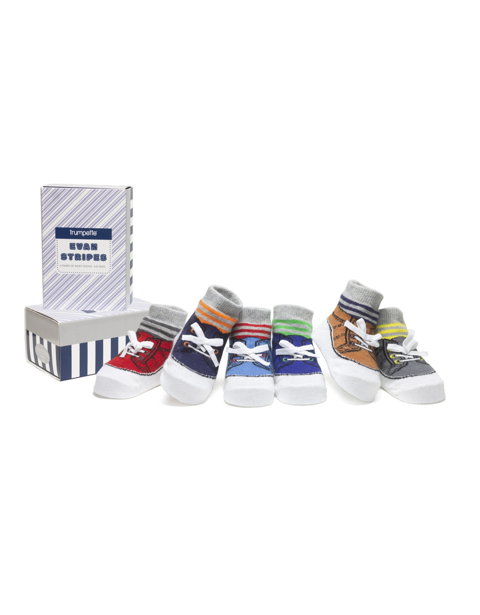 Trumpette Evan Stripes Socks - Set of 6