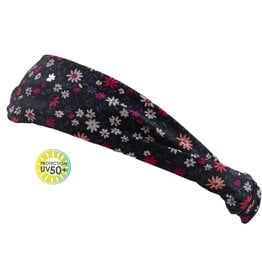 Noruk Navy Coral Floral Headband