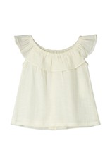 Poppet & Fox White Woven Tank Top