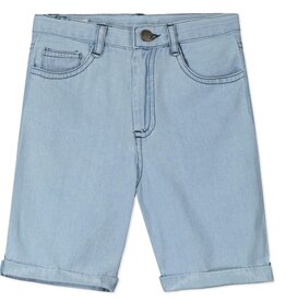 Poppet & Fox Light Denim Shorts w/Adjustable Waist